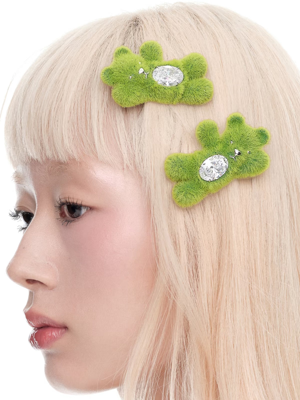 YVMIN｜Bear Gem Hair Clip