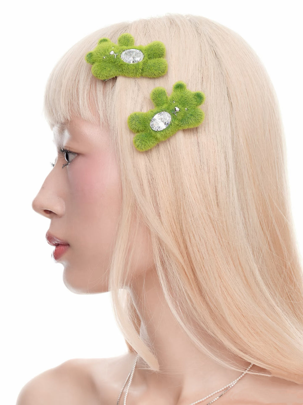 YVMIN｜Bear Gem Hair Clip