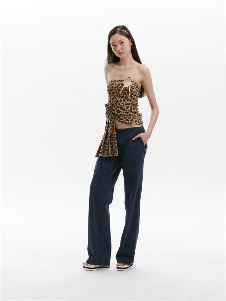 9266studio｜ Leopard Print Backless Cami