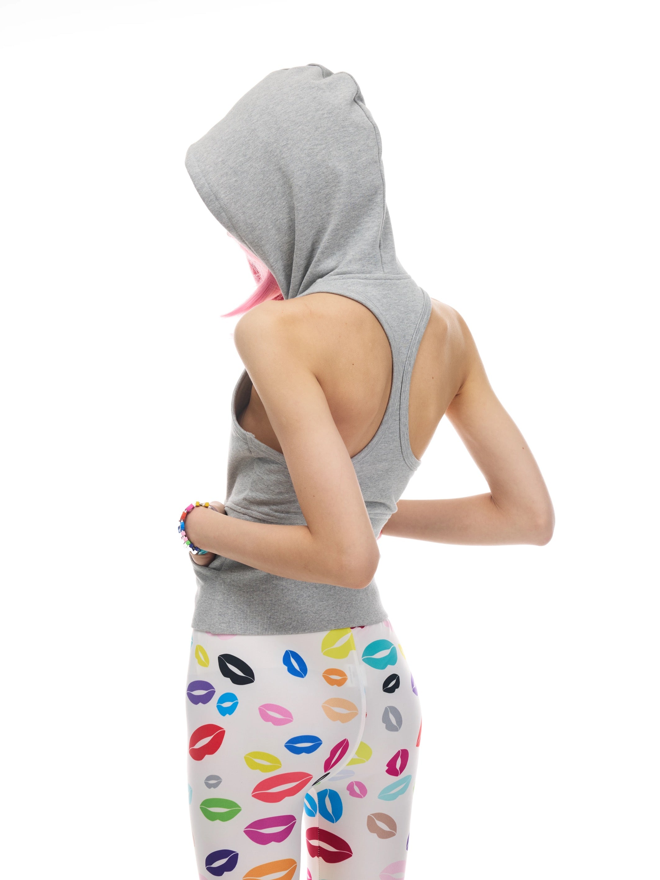 NORGIRA｜[STAY SEXY] Zip Hooded Vest