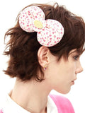 NARCII｜Floral Leather Bow Hair Clip