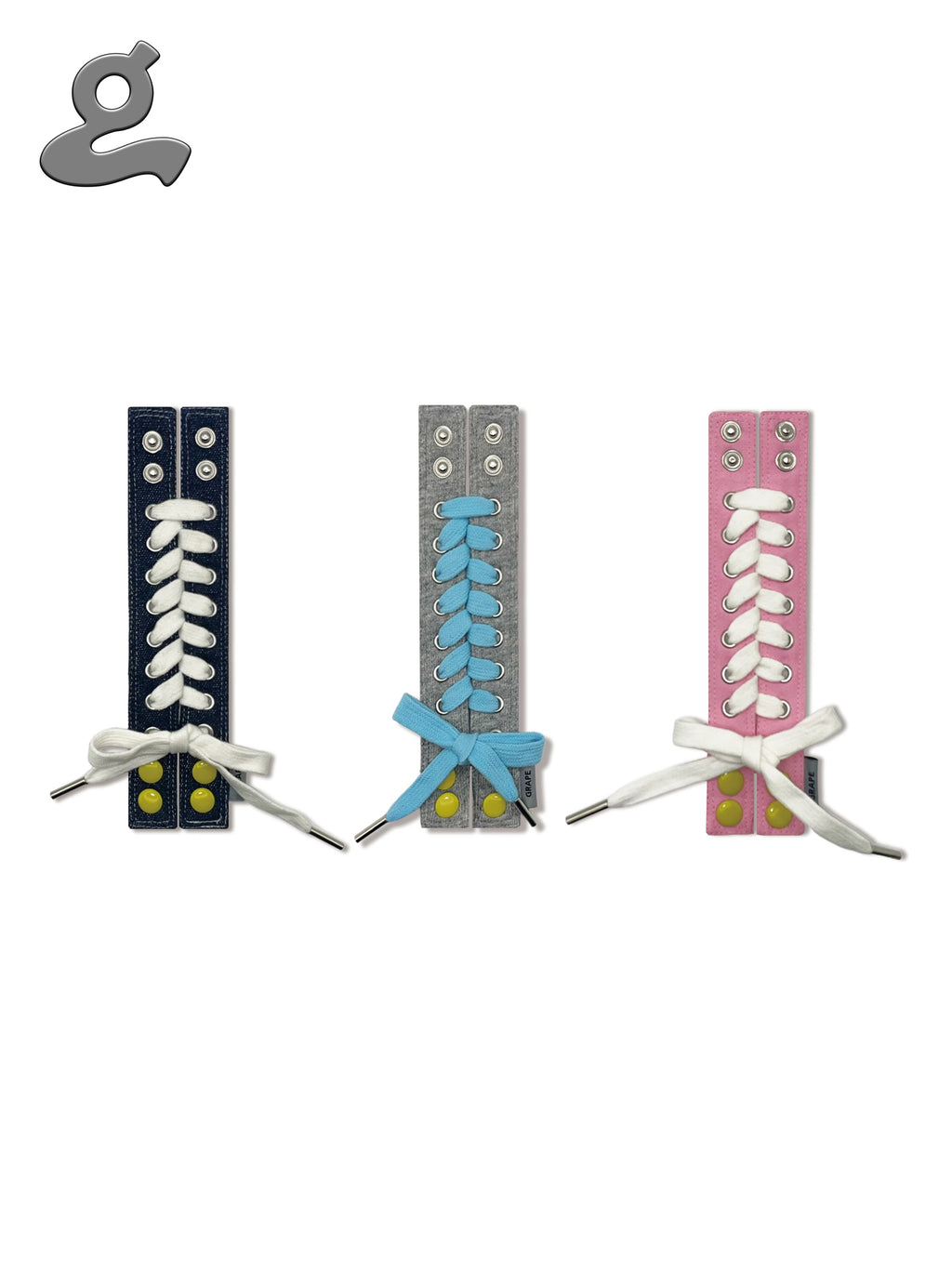 Grape ｜Snap Adjustable Lace Bracelet 3 Colors