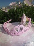 Cream roll snail ｜Crown Vine Crystal Headband