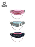 Grape｜Slogan Chain Wristlet Bag 3 Colors