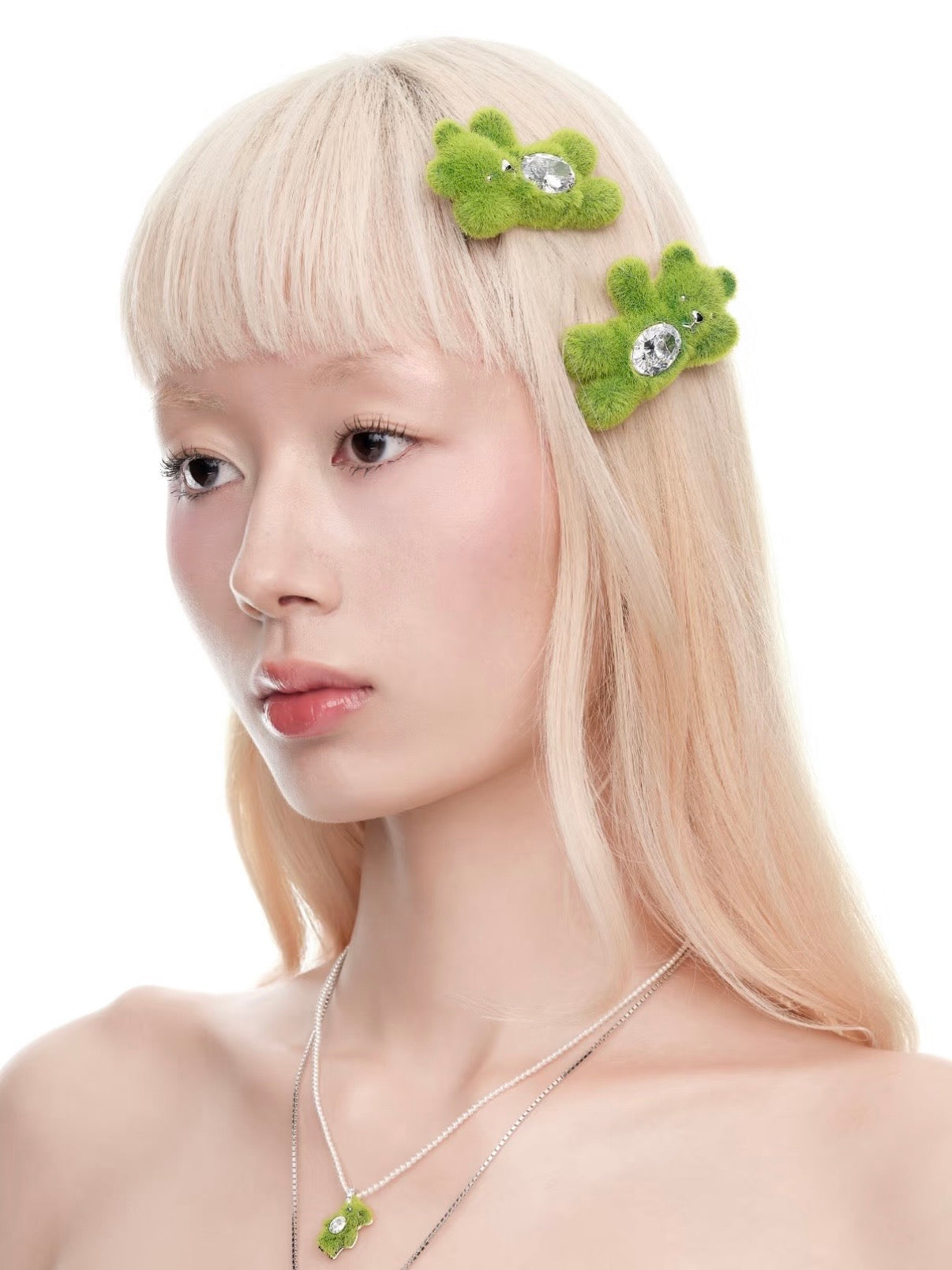 YVMIN｜Bear Gem Hair Clip