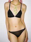 montiroir｜Polka Dot Front-Closure Bra