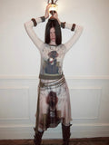 1JINN STUDIO｜Double Layer A-Line Skirt