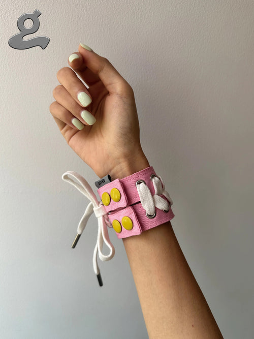 Grape ｜Snap Adjustable Lace Bracelet 3 Colors