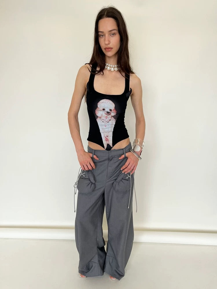 Nodress｜Poodle Devil Horn Cami