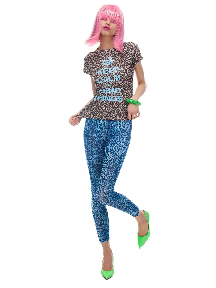 NORGIRA｜Vintage Crown Leopard Tee