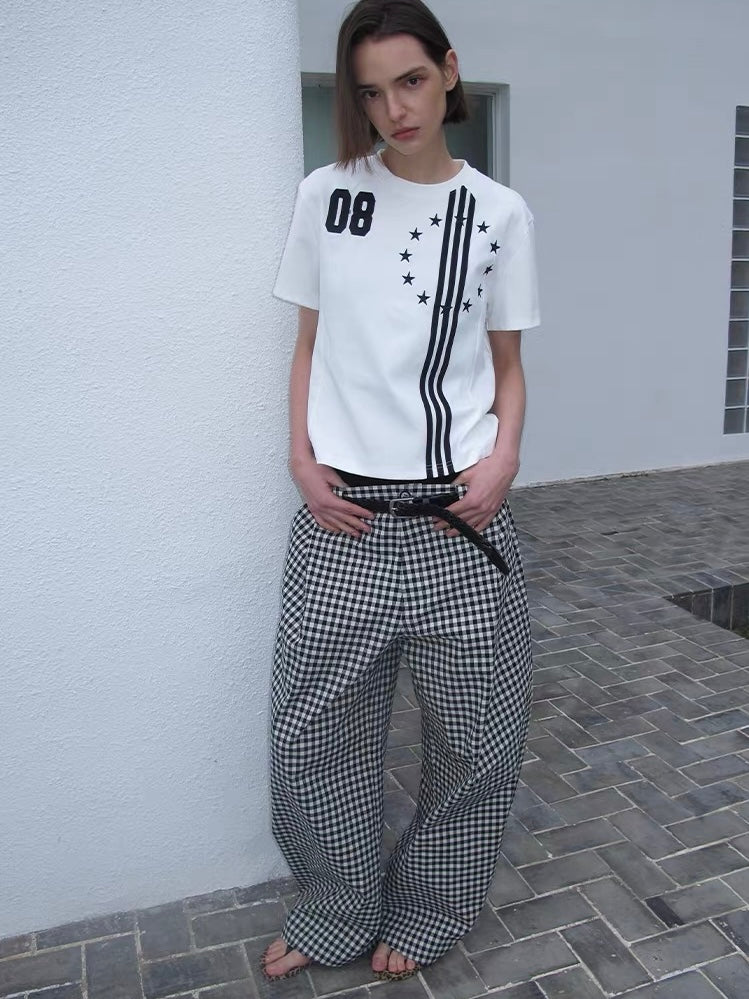 CasseSango｜Star Embroidered Street Tee