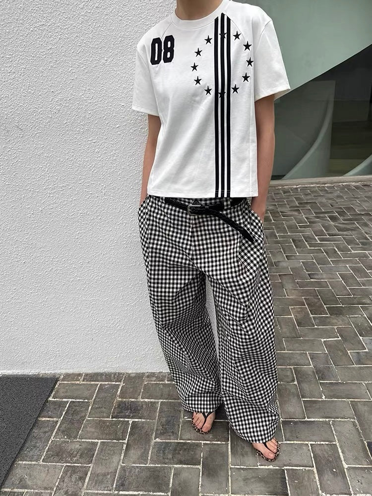 CasseSango｜Star Embroidered Street Tee