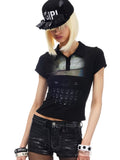 NORGIRA｜Phone Graphic Slim Polo