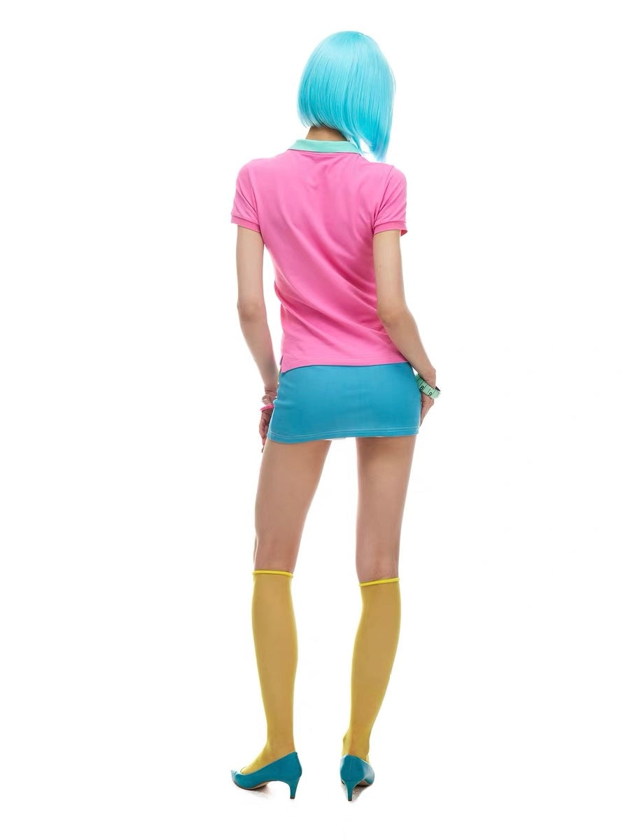 NORGIRA｜Parody Graphic Slim Polo
