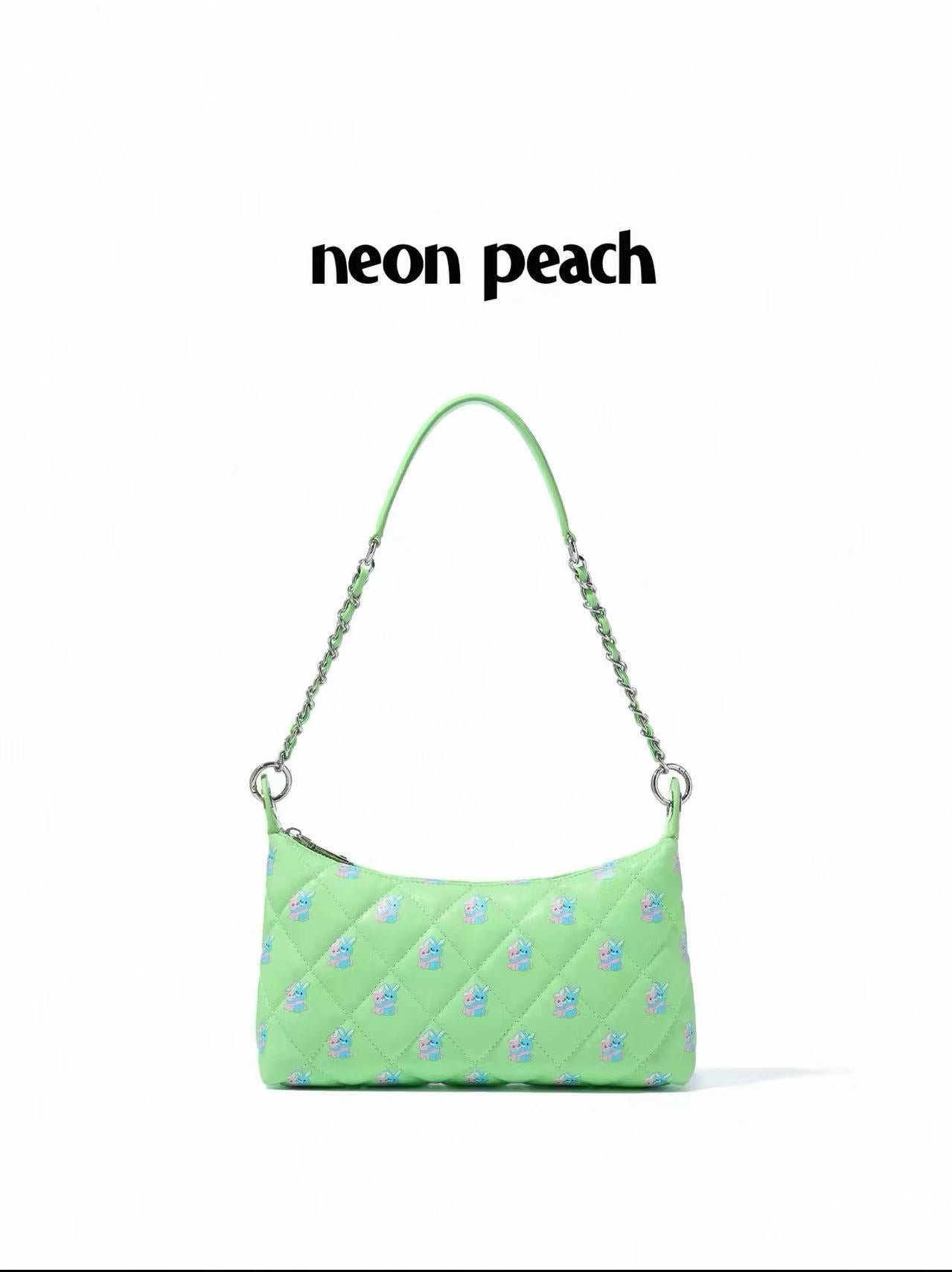 NeonPeachOffice｜Bunny Shoulder Crossbody Bag