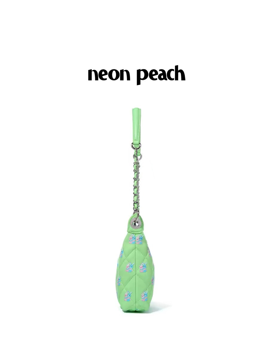 NeonPeachOffice｜Bunny Shoulder Crossbody Bag
