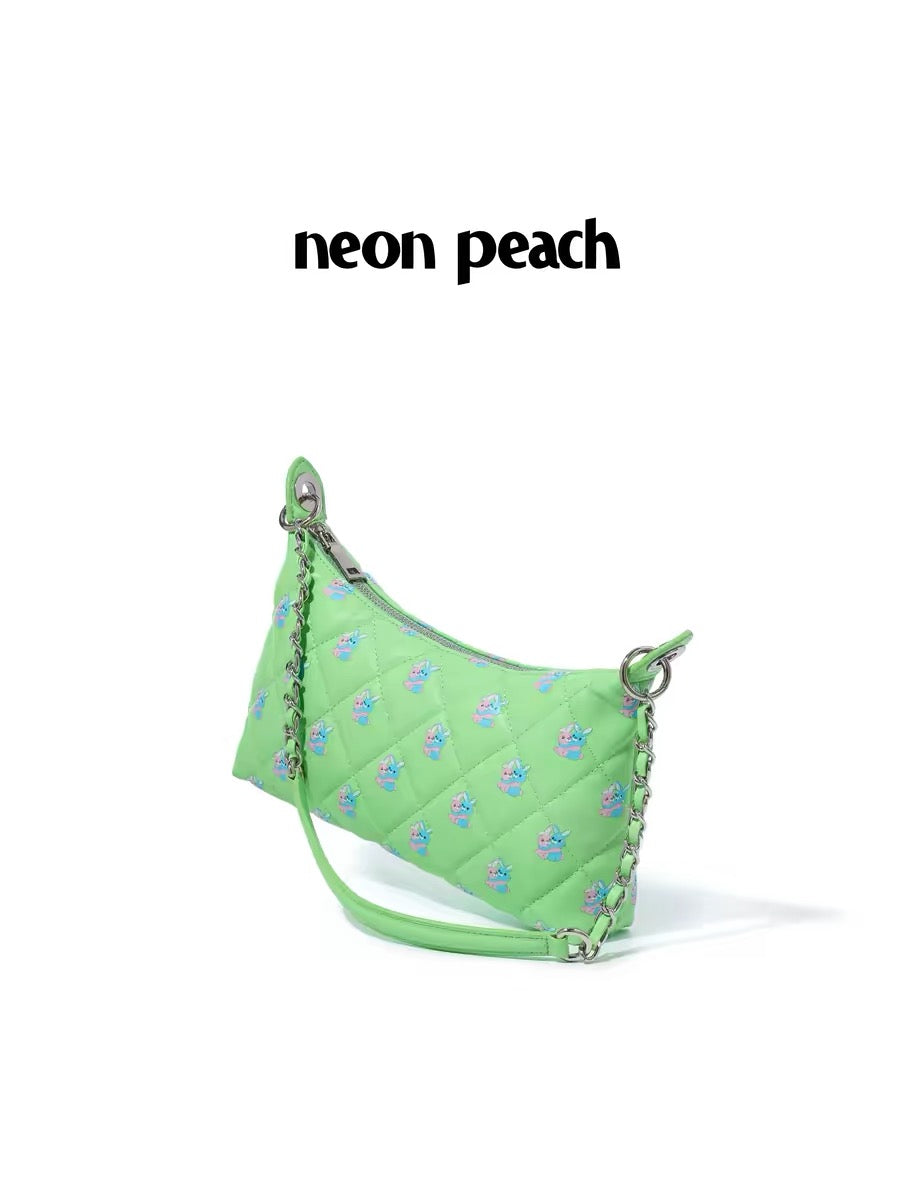 NeonPeachOffice｜Bunny Shoulder Crossbody Bag