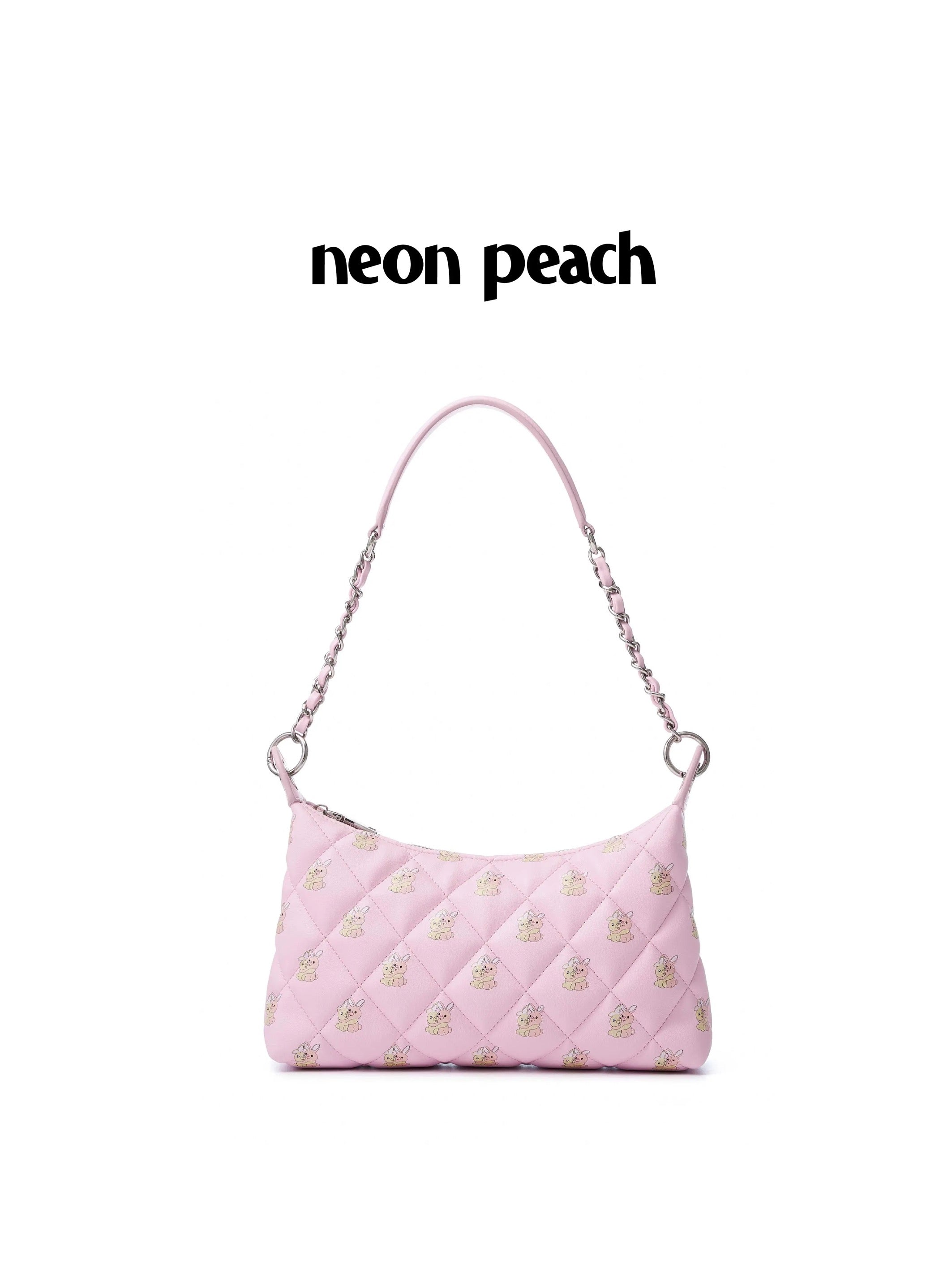NeonPeachOffice｜Bunny Shoulder Crossbody Bag