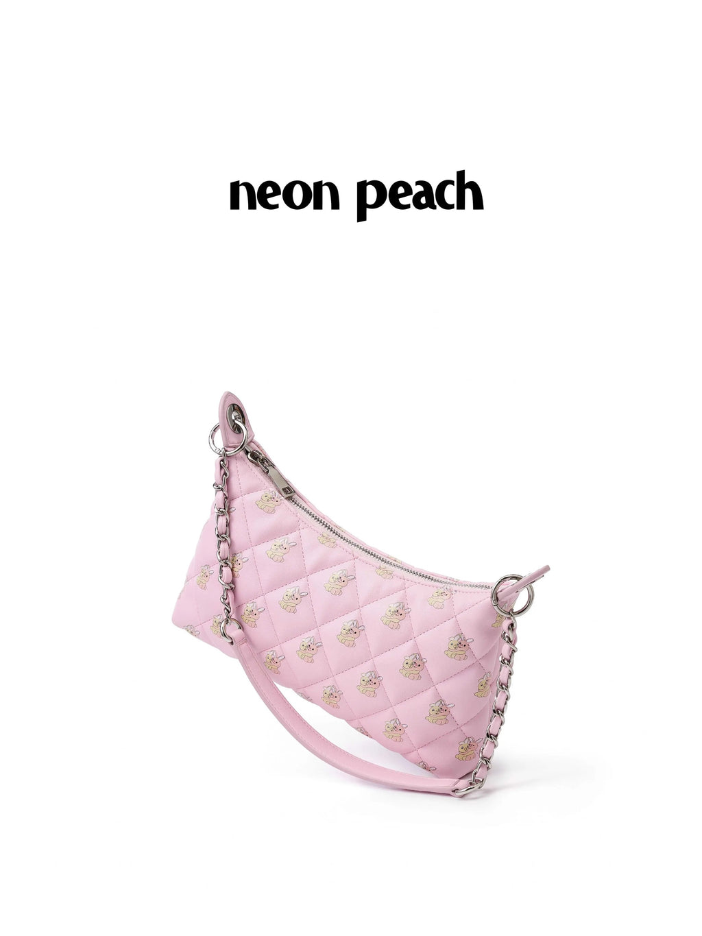 NeonPeachOffice｜Bunny Shoulder Crossbody Bag