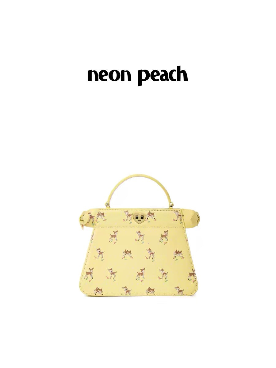 NeonPeachOffice｜Polka Dot Bambi Bag