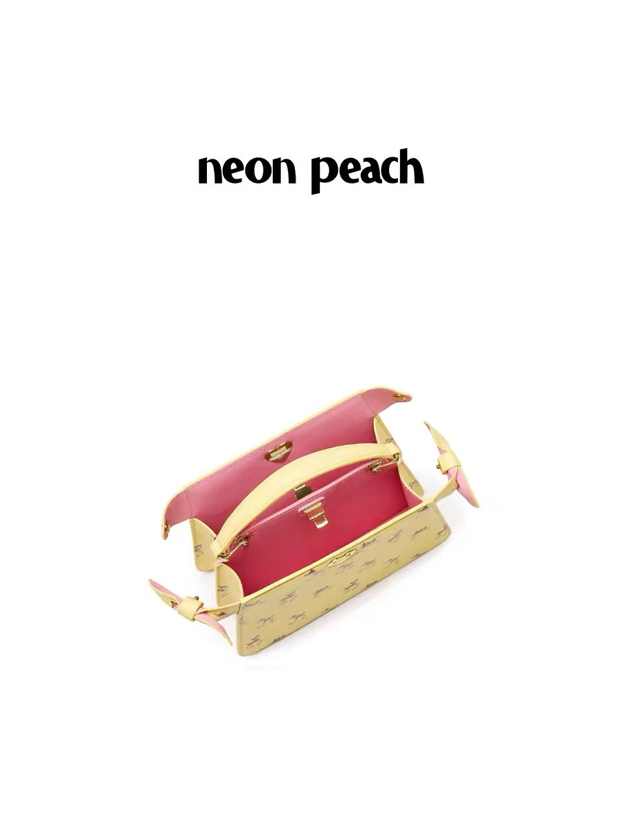 NeonPeachOffice｜Polka Dot Bambi Bag