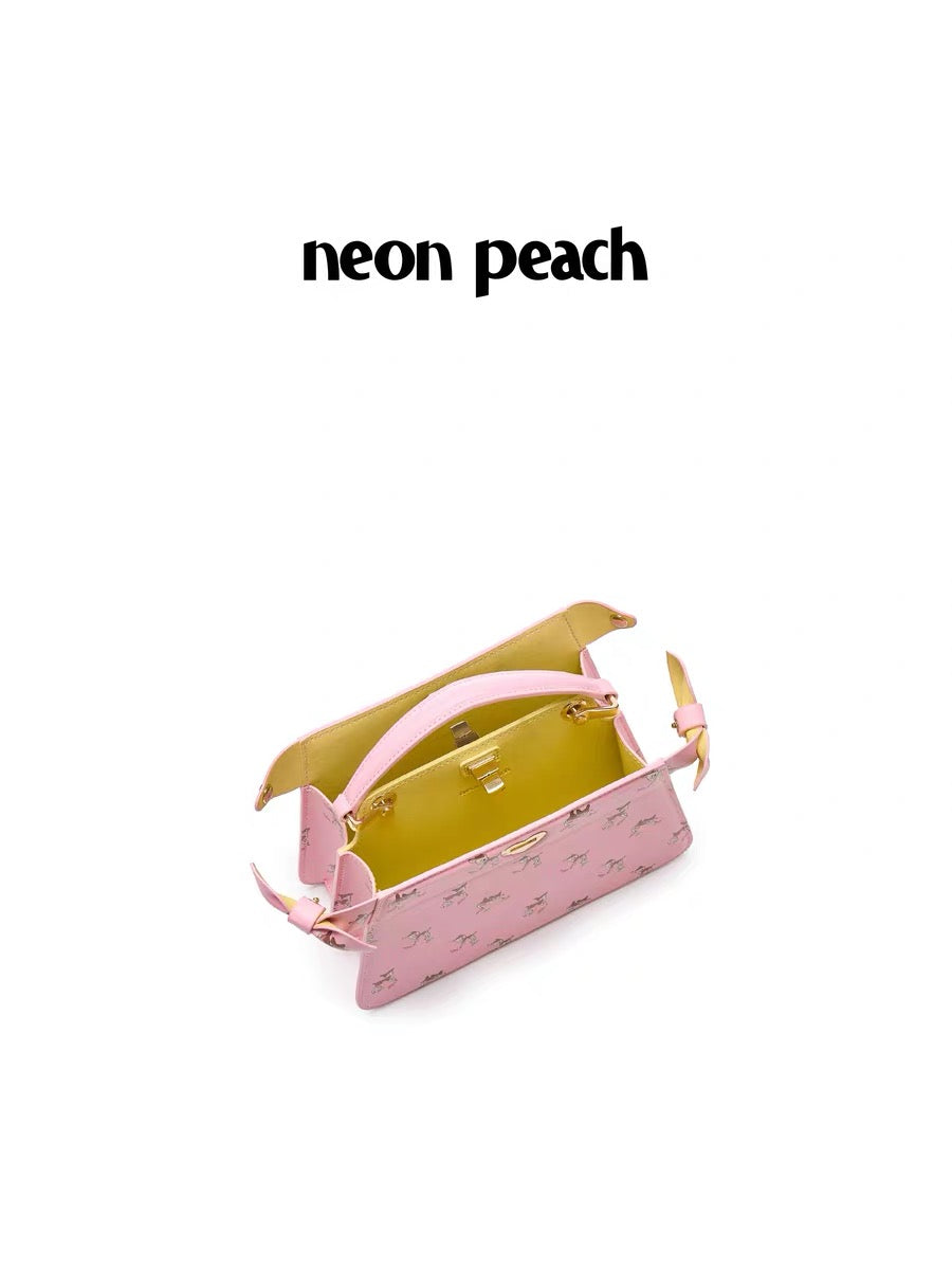 NeonPeachOffice｜Polka Dot Bambi Bag