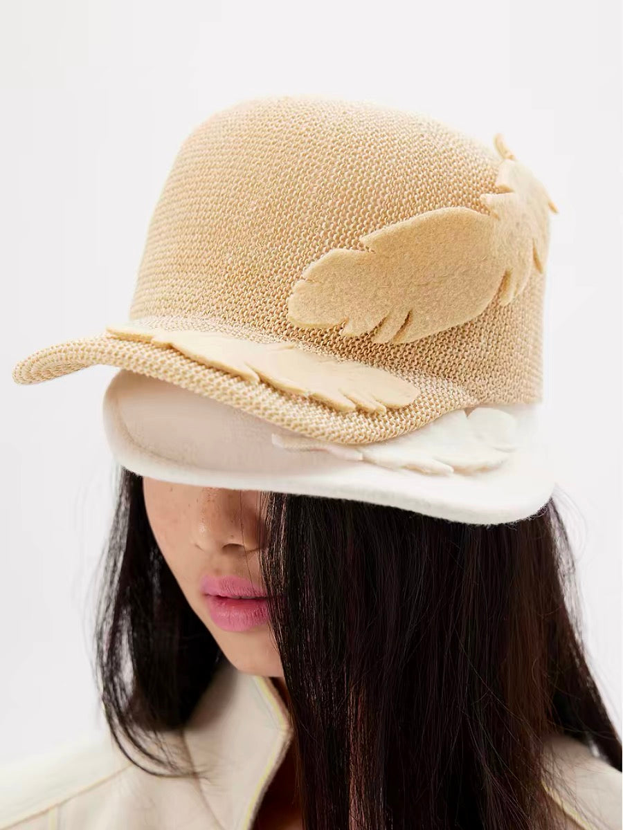 9266studio｜Vintage Feather Wool Cap