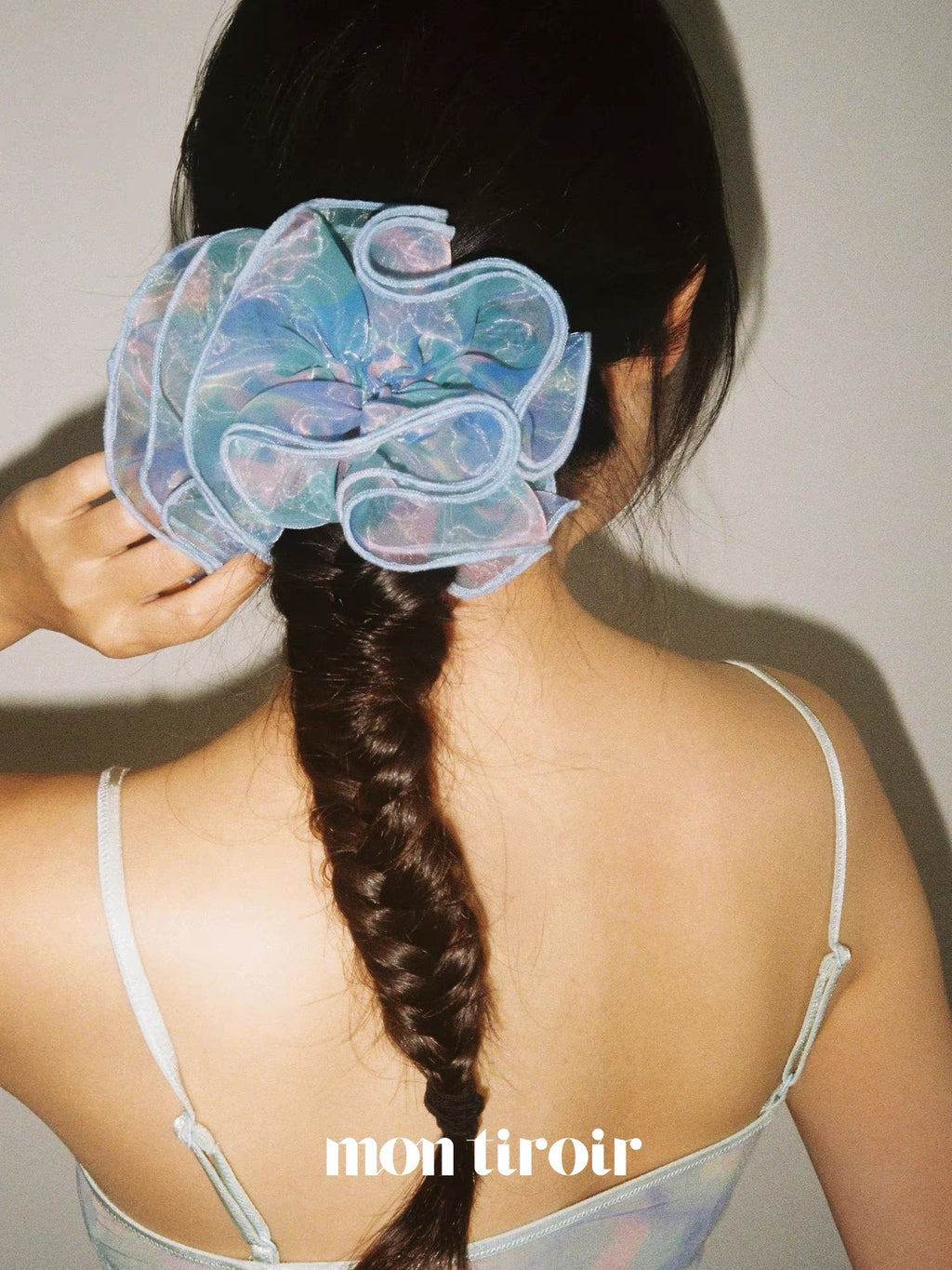 montiroir｜Tulip Organza Oversized Scrunchie