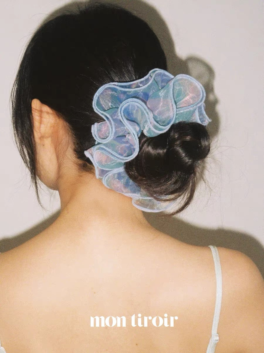 montiroir｜Tulip Organza Oversized Scrunchie