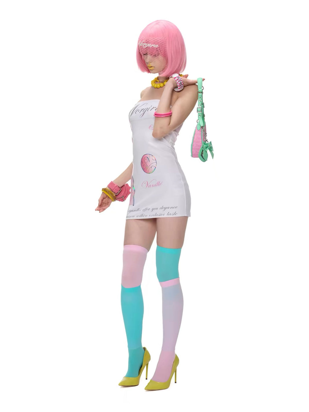 NORGIRA｜Vanille Cigarette Tube Dress