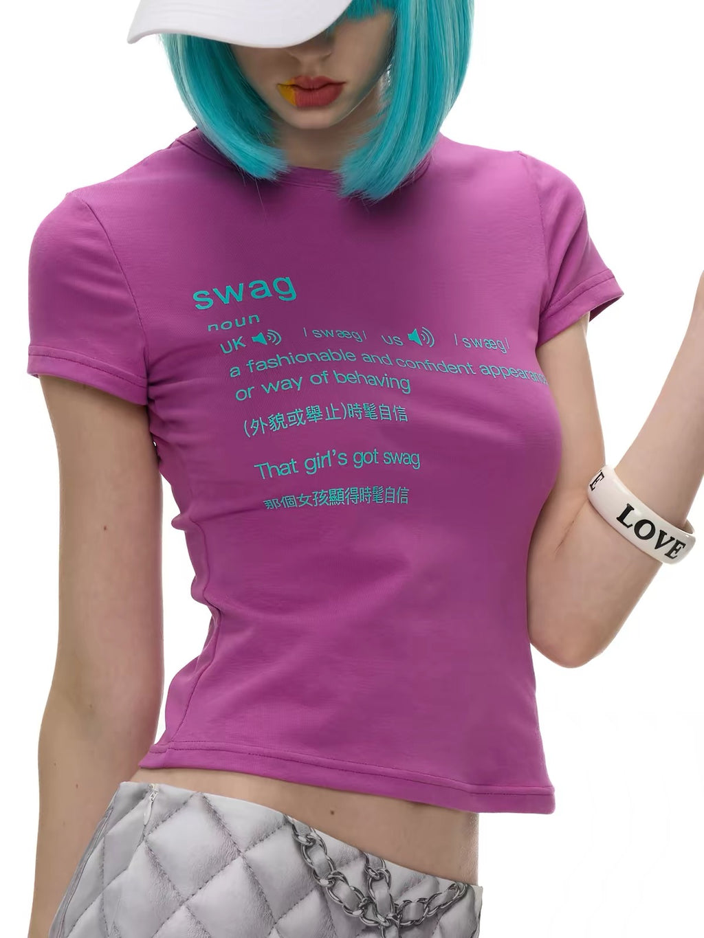 NORGIRA｜SWAG Contrast Slim Tee