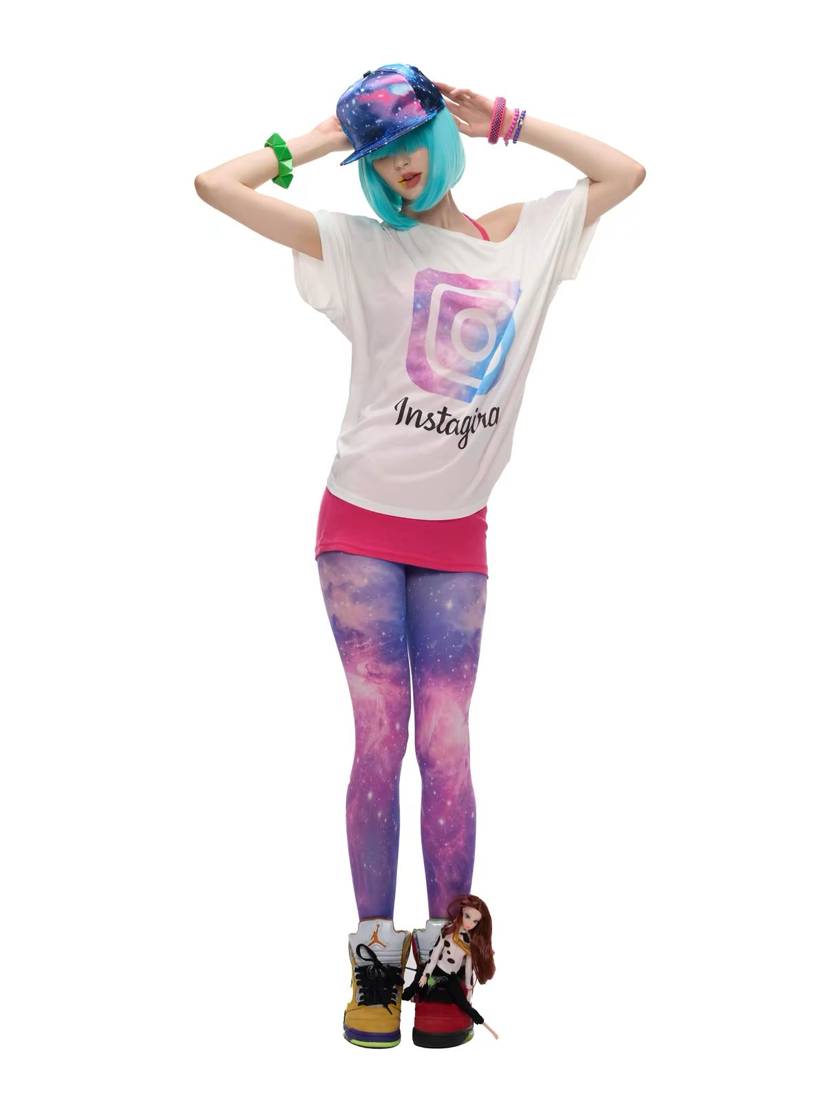 NORGIRA｜Instagira Starry One-Shoulder Tee