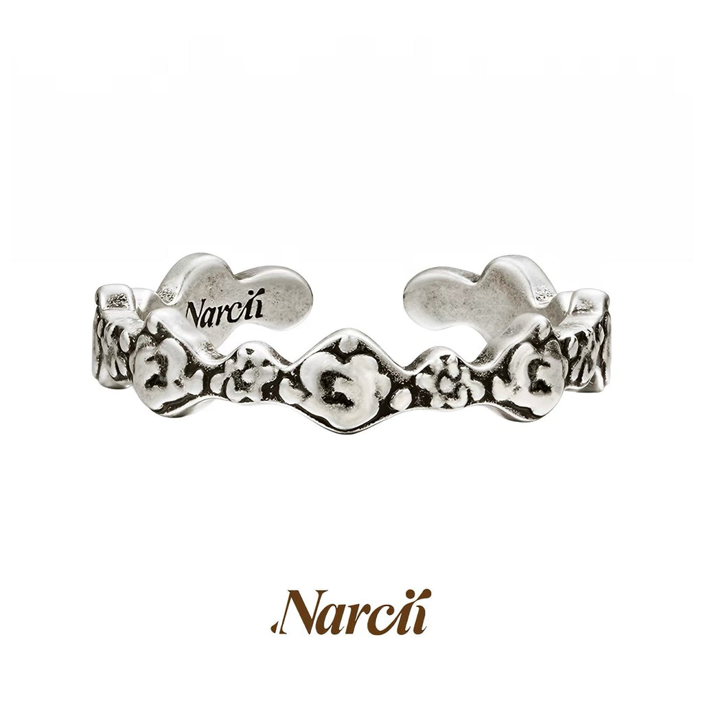 NARCII｜Rose Floral Stacking Enamel Ring