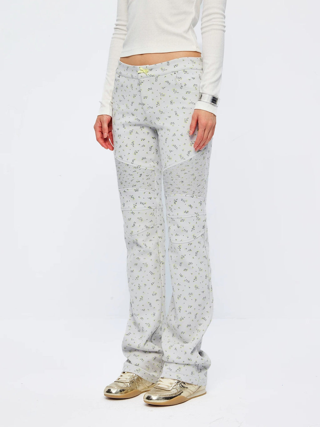 9266studio｜25aw Ditsy floral long pants
