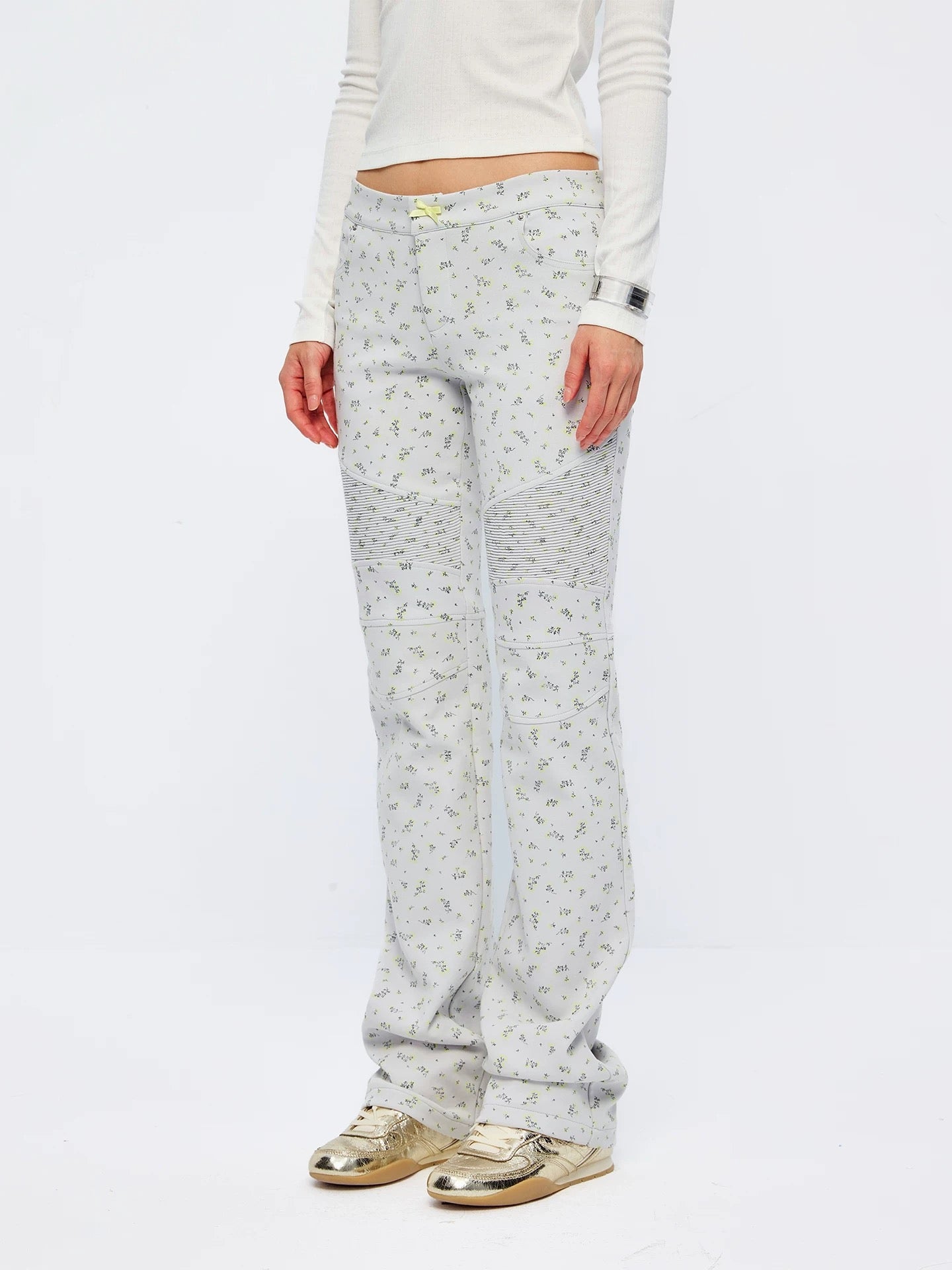 9266studio｜25aw Ditsy floral long pants