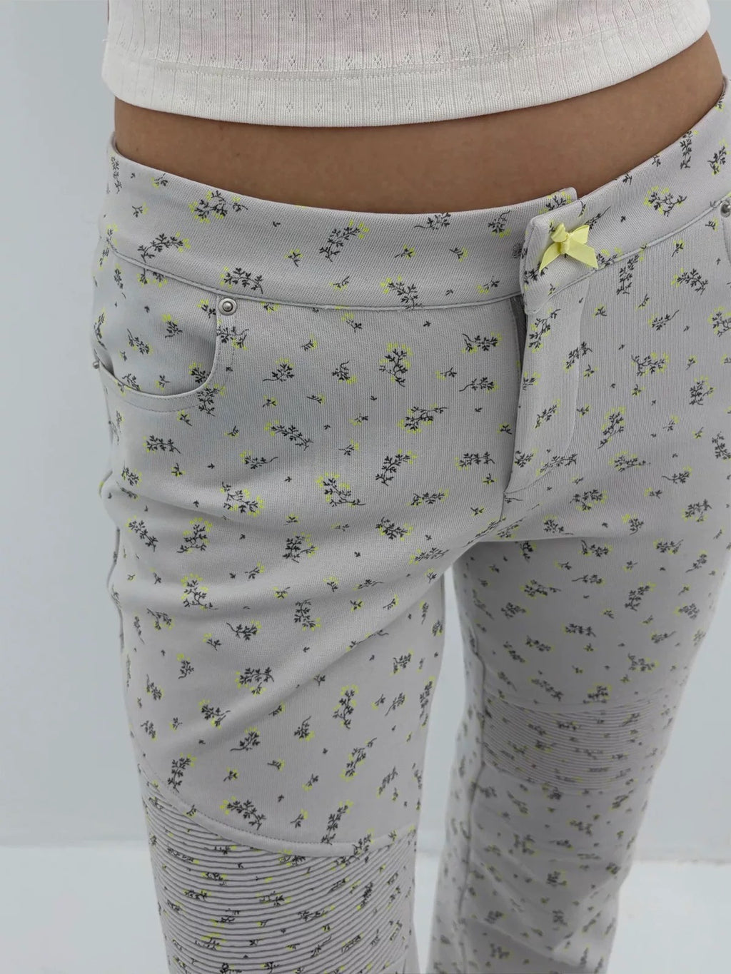 9266studio｜25aw Ditsy floral long pants
