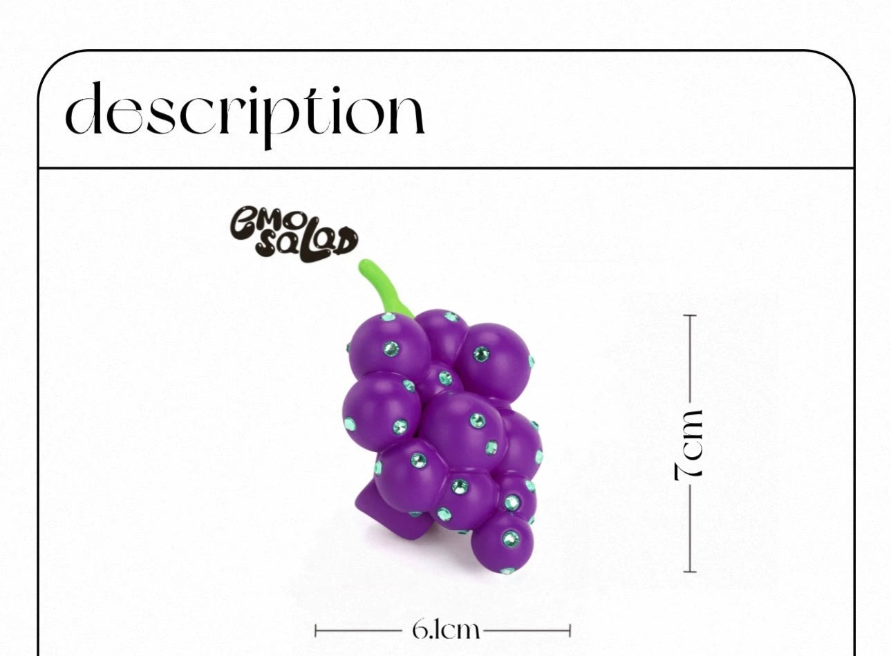 emo salad｜3D-Printed Emoji  Ring