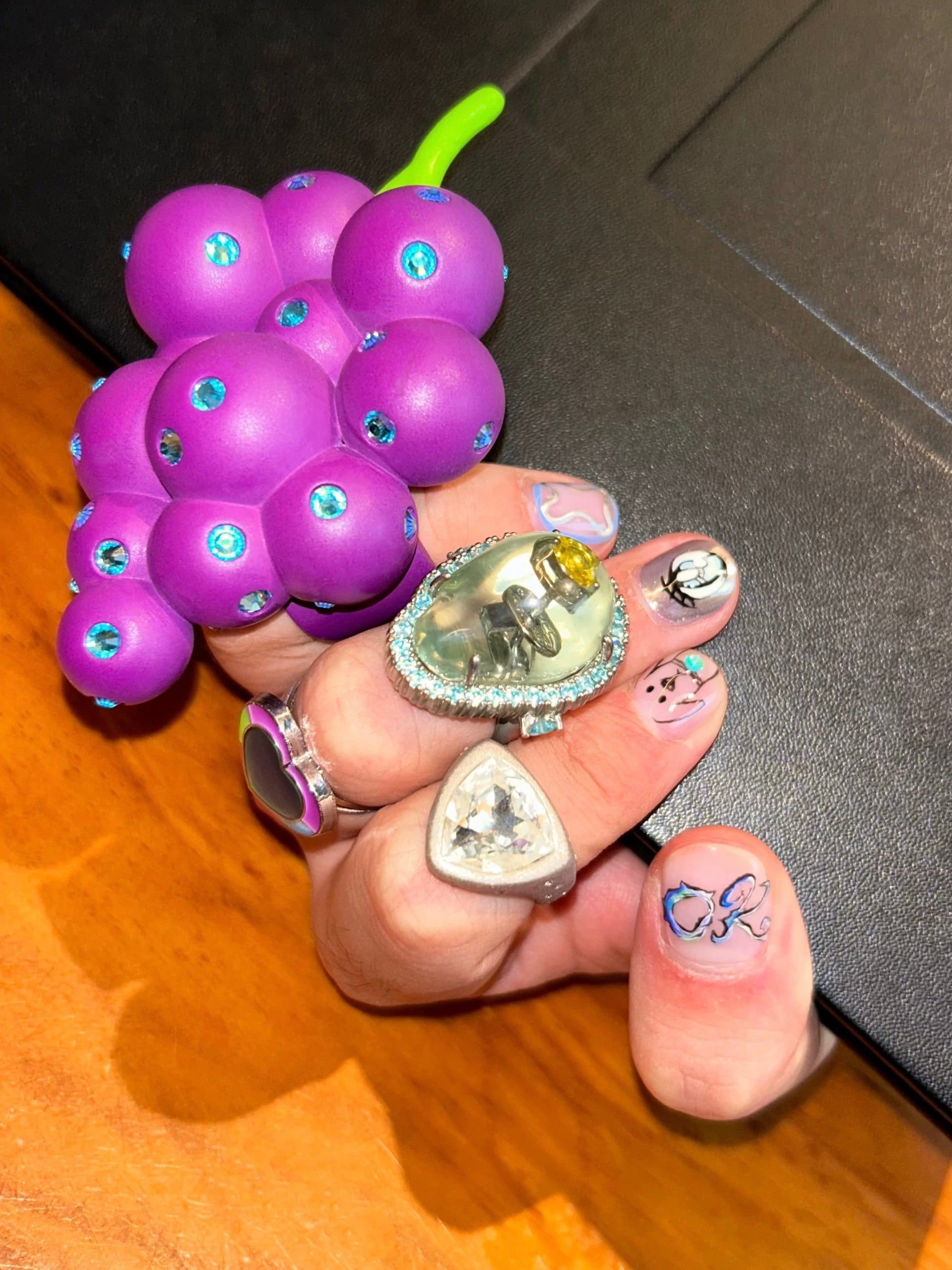 emo salad｜3D-Printed Emoji  Ring