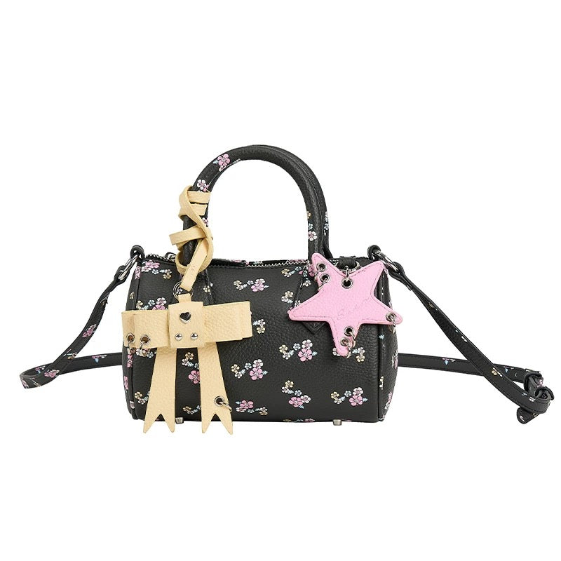 ECODAY｜Celebrity-Inspired Bow Boston Bag