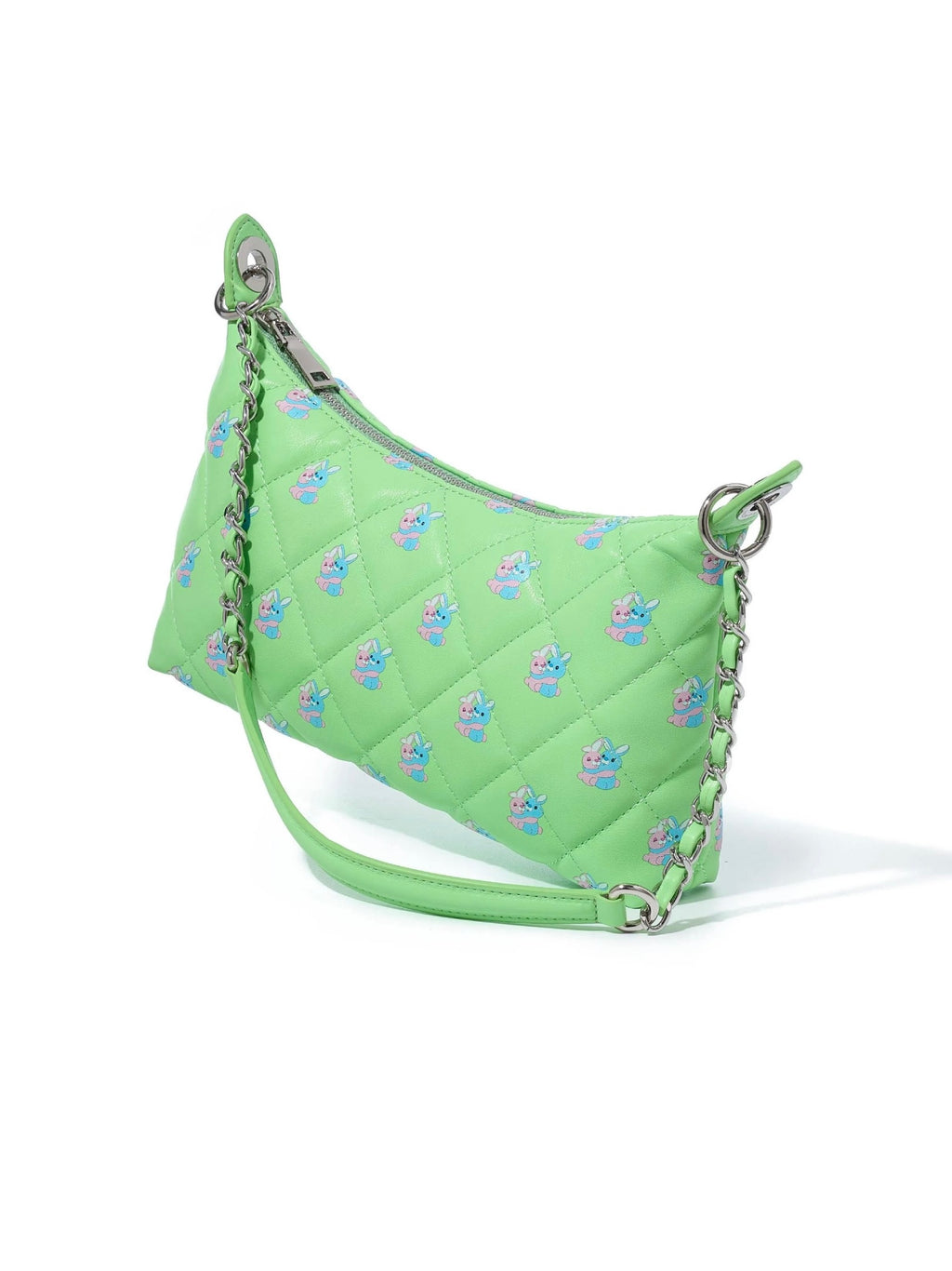 NeonPeachOffice｜Original Green Bunny Summer Bag