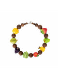emo salad｜24SS Wooden Fruit Bead Necklace