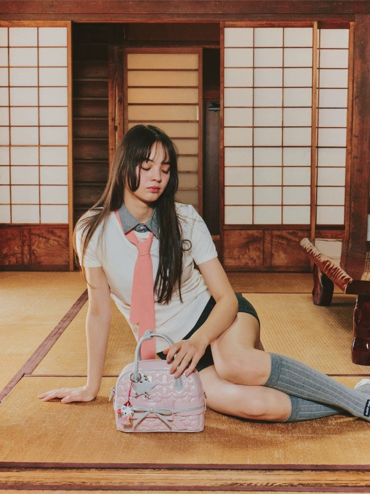 ECODAY｜Original Bow Mini Boston Bag