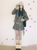 NOTJUSTHIM｜Hokkaido Girl Wool Skirt Set