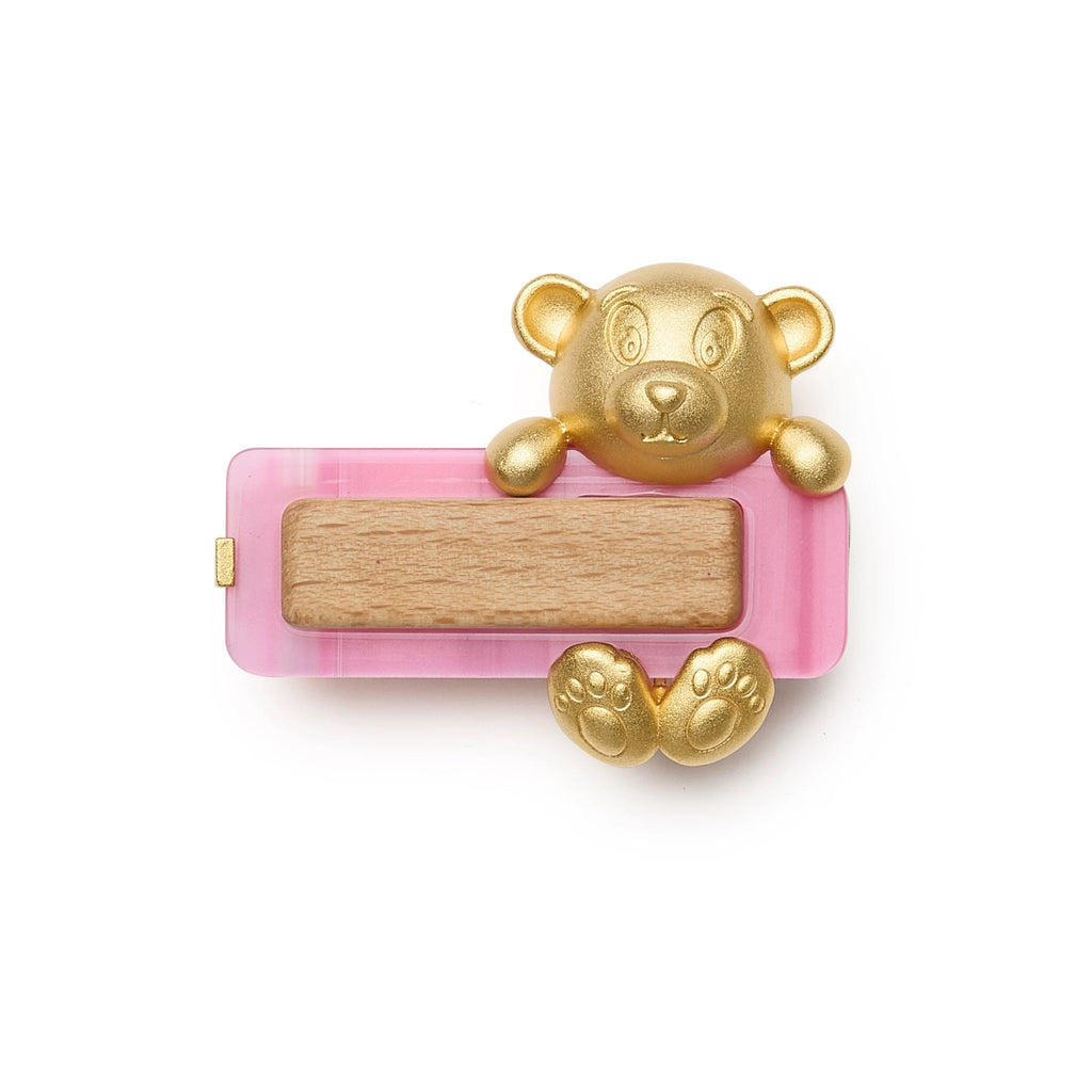 TysGrocery｜25 Sketch Teddy Bear Bow Hair Clip