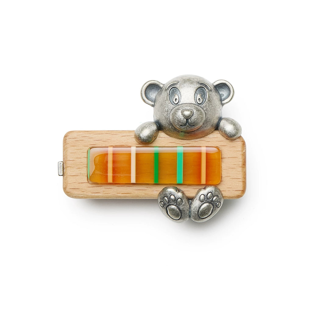 TysGrocery｜25 Sketch Teddy Bear Bow Hair Clip