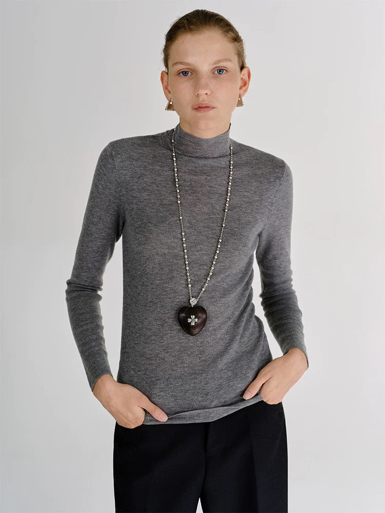 tokokkino｜Wooden Heart Pendant Necklace