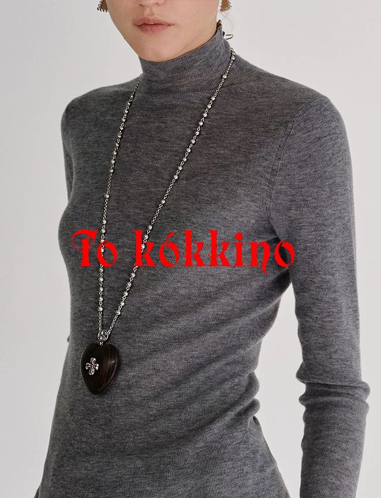tokokkino｜Wooden Heart Pendant Necklace