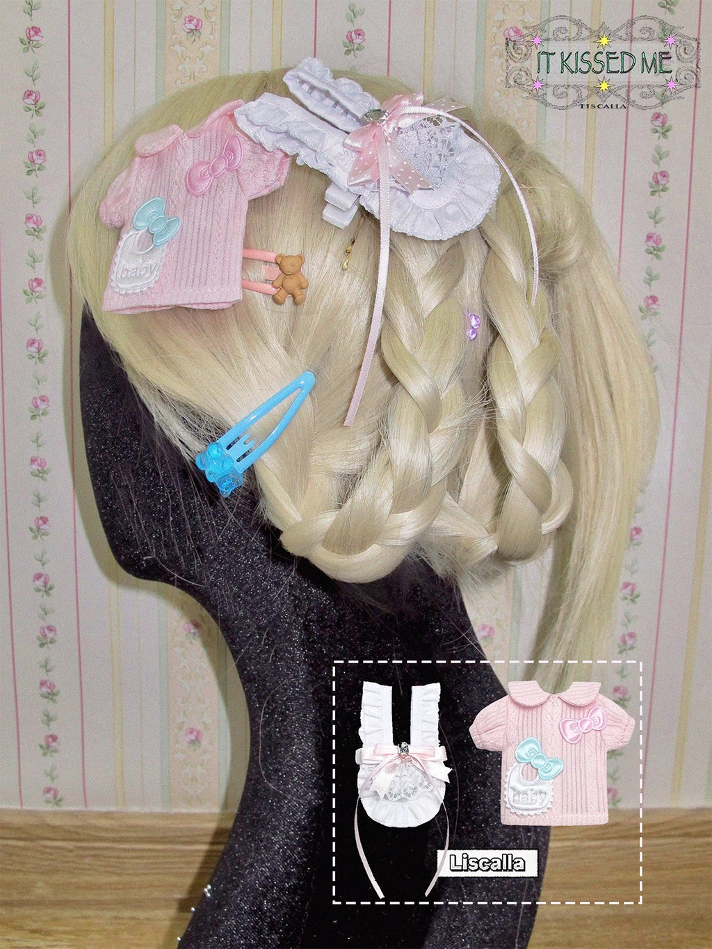 LIS CALLA｜IT KISSED ME” Multi-Use Doll Hair Clip