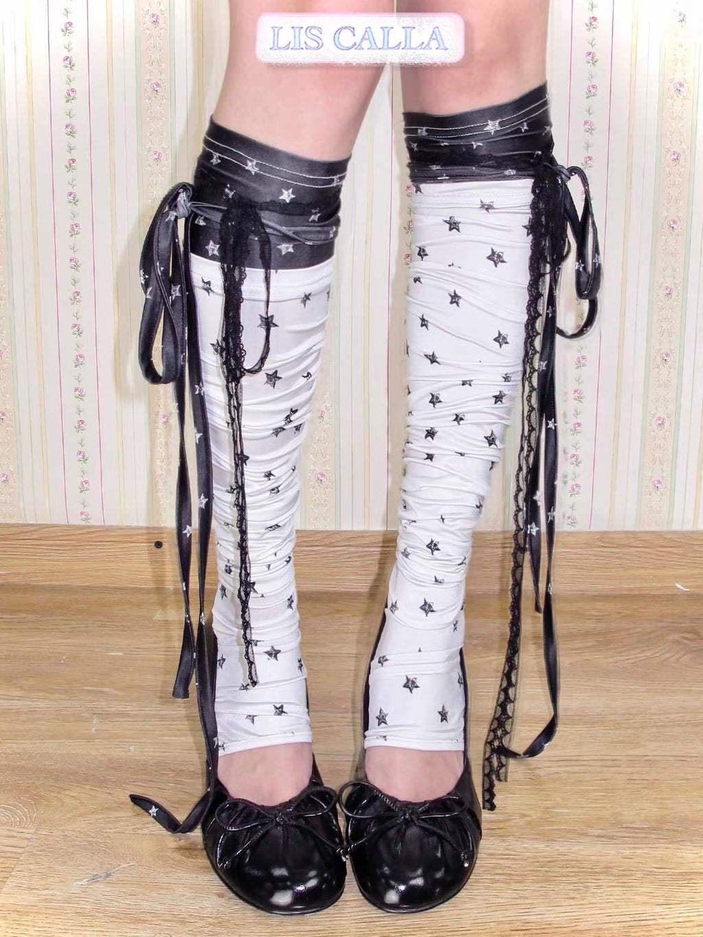 LIS CALLA｜NO HARD FEELINGS” Icy Star Lace Socks
