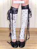 LIS CALLA｜NO HARD FEELINGS” Icy Star Lace Socks